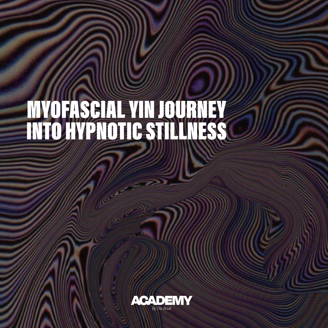 Myofascial Yin journey into hypnotic stillness workshop